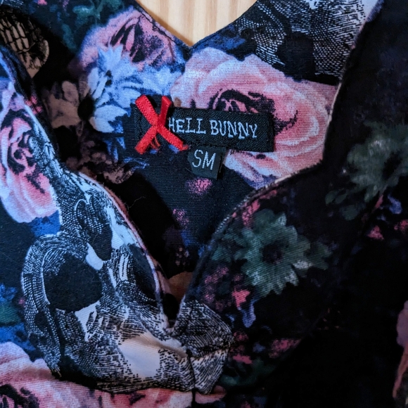 Hell Bunny Skull Print Sundress - Picture 2 of 3